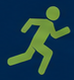 Peak Performance Running icon representing sports chiropractic and athletic care in Jupiter.